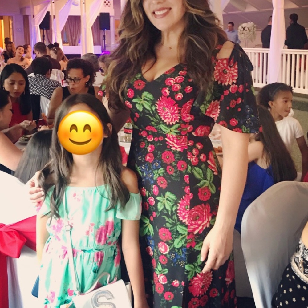 Club Monaco Auditta Cold Shoulder Dress